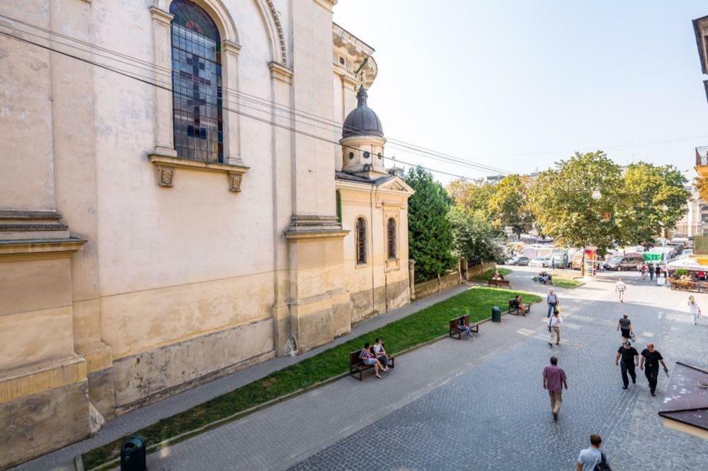 Modern Apartment In Lviv Historic Centre Exterior foto